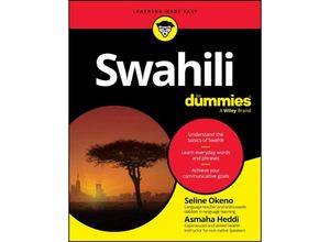 9781394191567 - Swahili For Dummies - Seline Okeno Asmaha Heddi Kartoniert (TB)