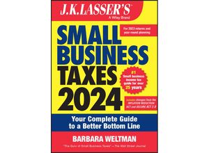 9781394192472 - JK Lassers Small Business Taxes 2024 - Barbara Weltman Kartoniert (TB)