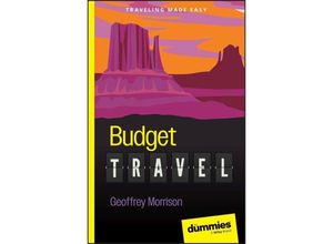 9781394212958 - Budget Travel For Dummies - Geoffrey Morrison Kartoniert (TB)