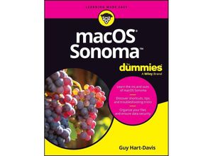 9781394219759 - macOS Sonoma For Dummies - Guy Hart-Davis Kartoniert (TB)