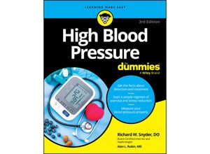 9781394224944 - High Blood Pressure For Dummies - Richard Snyder Kartoniert (TB)