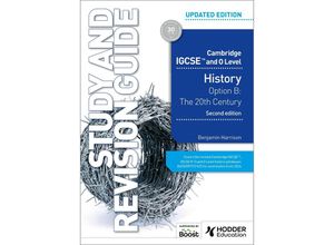 9781398375062 - Cambridge IGCSE and O Level History Study and Revision Guide Second Edition - Benjamin Harrison Taschenbuch