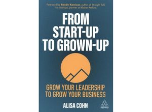 9781398601383 - From Start-Up to Grown-Up - Alisa Cohn Kartoniert (TB)