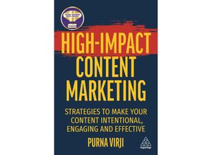 9781398608436 - High-Impact Content Marketing - Purna Virji Kartoniert (TB)