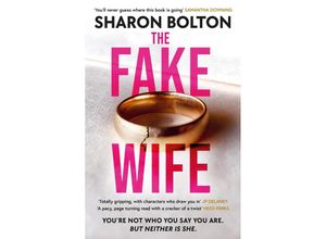 9781398709836 - The Fake Wife - Sharon Bolton Taschenbuch