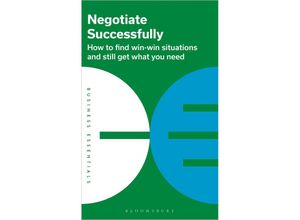 9781399404136 - Negotiate Successfully Taschenbuch