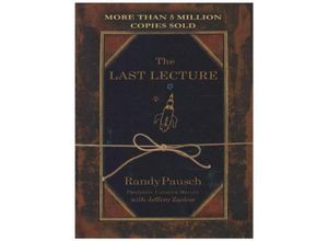 9781401323257 - The Last Lecture English edition - Randy Pausch Gebunden