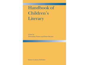 9781402016202 - Handbook of Childrens Literacy Gebunden