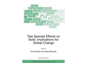 9781402034459 - Tree Species Effects on Soils Implications for Global Change Gebunden