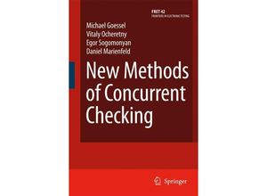 9781402084195 - New Methods of Concurrent Checking - Michael Gössel Vitaly Ocheretny Egor Sogomonyan Daniel Marienfeld Gebunden