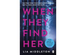 9781405948210 - When They Find Her - Lia Middleton Kartoniert (TB)