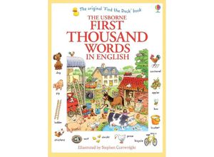 9781409562894 - First Thousand Words   First Thousand Words in English - Heather Amery Kartoniert (TB)