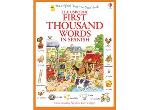 9781409583042 - First Thousand Words in Spanish - Heather Amery Kartoniert (TB)