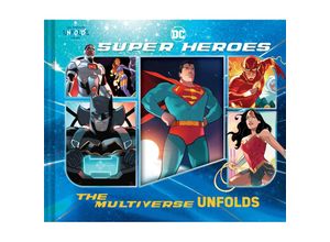 9781419769436 - DC Super Heroes The Multiverse Unfolds - Warner Brothers Pappband