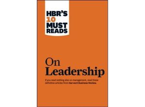 9781422157978 - HBRs 10 Must Reads   HBRs 10 Must Reads on Leadership - Harvard Business Review Kartoniert (TB)