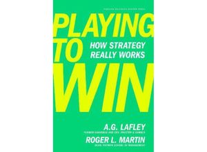 9781422187395 - Playing to Win - A G Lafley Roger L Martin Leinen