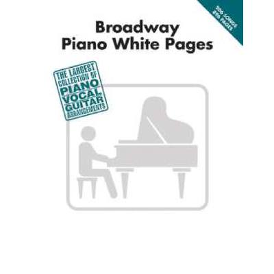 9781423436409 - Piano white pages - Broadway