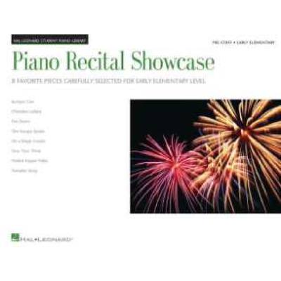 9781423481119 - Piano recital showcase