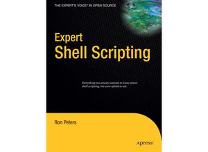 9781430218418 - Expert Shell Scripting - Ron Peters Kartoniert (TB)