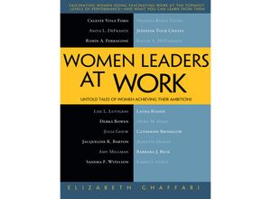 9781430237297 - Women Leaders at Work - Elizabeth Ghaffari Kartoniert (TB)