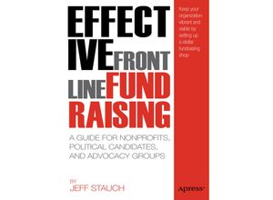 9781430239000 - Effective Frontline Fundraising - Jeff Stauch Kartoniert (TB)