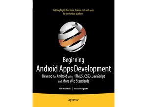 9781430239574 - Beginning Android Web Apps Development - Jon Westfall Rocco Augusto Grant Allen Kartoniert (TB)