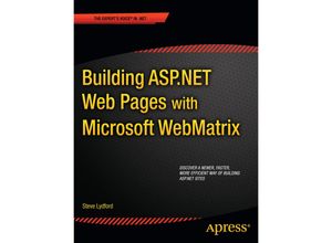 9781430240204 - Building ASPNET Web Pages with Microsoft WebMatrix - Steve Lydford Kartoniert (TB)