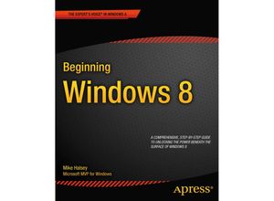 9781430244318 - Beginning Windows 8 - Mike Halsey Kartoniert (TB)