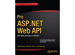 9781430247258 - Pro ASPNET Web API - Ali Uurlu Alexander Zeitler Ali Kheyrollahi Kartoniert (TB)