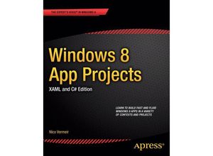 9781430250654 - Windows 8 App Projects - XAML and C# Edition - Nico Vermeir Kartoniert (TB)