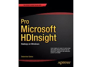 9781430260554 - Pro Microsoft HDInsight - Debarchan Sarkar Kartoniert (TB)