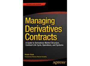 9781430262749 - Managing Derivatives Contracts - Khader Shaik Kartoniert (TB)