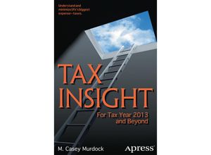 9781430263104 - Tax Insight - M Casey Murdock Kartoniert (TB)