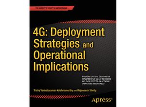 9781430263258 - 4G Deployment Strategies and Operational Implications - Trichy Venkataraman Krishnamurthy Rajaneesh Shetty Kartoniert (TB)