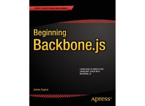 9781430263340 - Beginning Backbonejs - James Sugrue Kartoniert (TB)