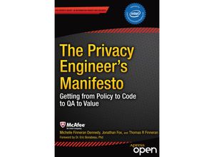 9781430263555 - The Privacy Engineers Manifesto - Michelle Dennedy Jonathan Fox Tom Finneran Kartoniert (TB)