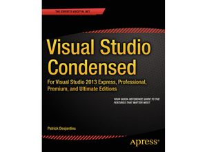 9781430268246 - Visual Studio Condensed - Patrick Desjardins Kartoniert (TB)