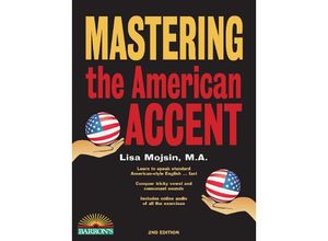 9781438008103 - Mastering the American Accent with Online Audio - Lisa Mojsin Kartoniert (TB)