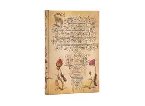 9781439781234 - Hardcover Notizbuch Flämische Rose Mini Liniert