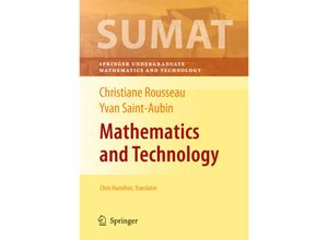 9781441924070 - Springer Undergraduate Texts in Mathematics and Technology   Mathematics and Technology - Christiane Rousseau Yvan Saint-Aubin Kartoniert (TB)