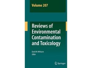 9781441964052 - Reviews of Environmental Contamination and Toxicology Volume 207Vol207 - David M Whitacre Gebunden