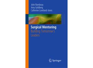 9781441971906 - Surgical Mentoring - John L Rombeau Amy Goldberg Catherine Loveland-Jones Kartoniert (TB)