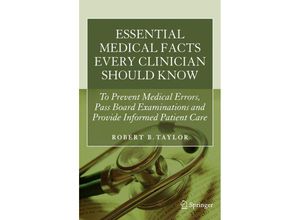 9781441978738 - Essential Medical Facts Every Clinician Should Know - Robert B Taylor Kartoniert (TB)