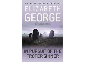 9781444738353 - In Pursuit of the Proper Sinner - Elizabeth George Kartoniert (TB)