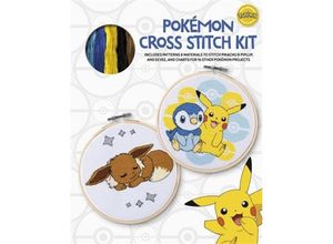 9781446310618 - Pokémon Cross Stitch Kit - Maria Diaz Kartoniert (TB)