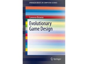 9781447121787 - SpringerBriefs in Computer Science   Evolutionary Game Design - Cameron Browne Kartoniert (TB)