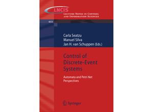 9781447142751 - Control of Discrete-Event Systems Kartoniert (TB)