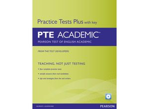 9781447937944 - Pearson Test of English Academic Practice Tests Plus and CD-ROM with Key Pack - Kate Chandler Lisa da Silva Simon Cotterill Felicity ODell Mary Jane Hogan Gebunden