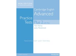 9781447966203 - Cambridge English Advanced Practice Tests Plus 2 New Edition for the 2015 exam specifications   Students Book with Key - Jacky Newbrook Nick Kenny Kartoniert (TB)