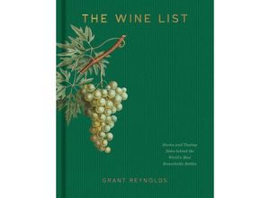 9781454947509 - Wine List - Grant Reynolds Gebunden